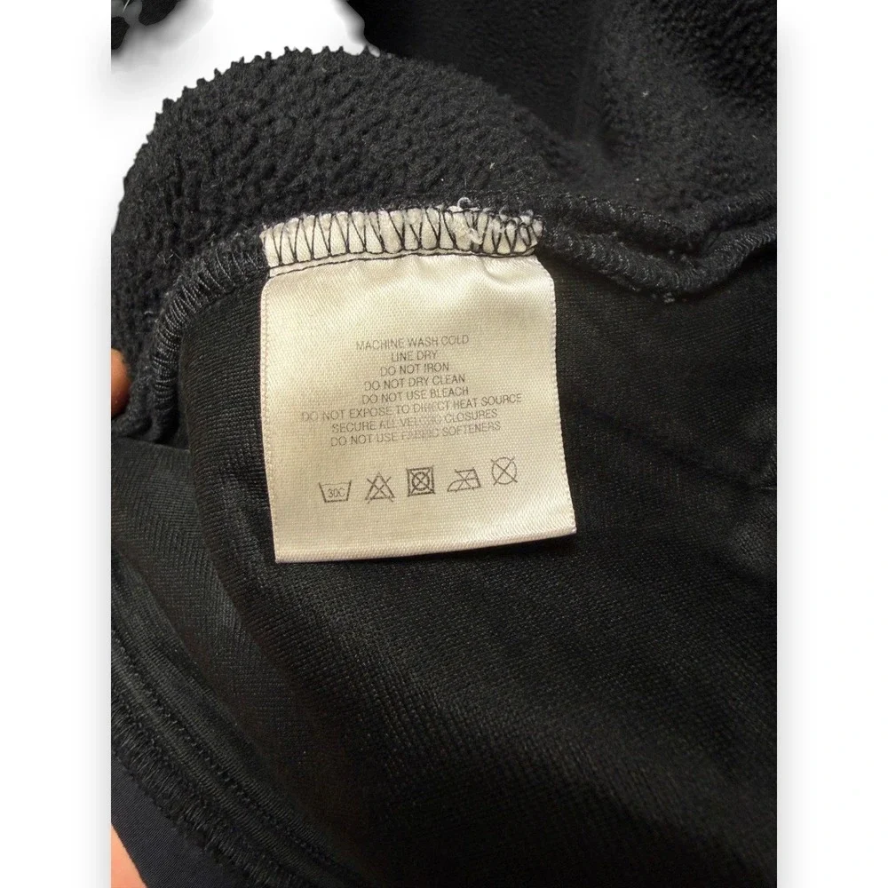 Vintage The North Face Fleece Jacket Mens L Black Denali‎ Union Jack Bullet USA